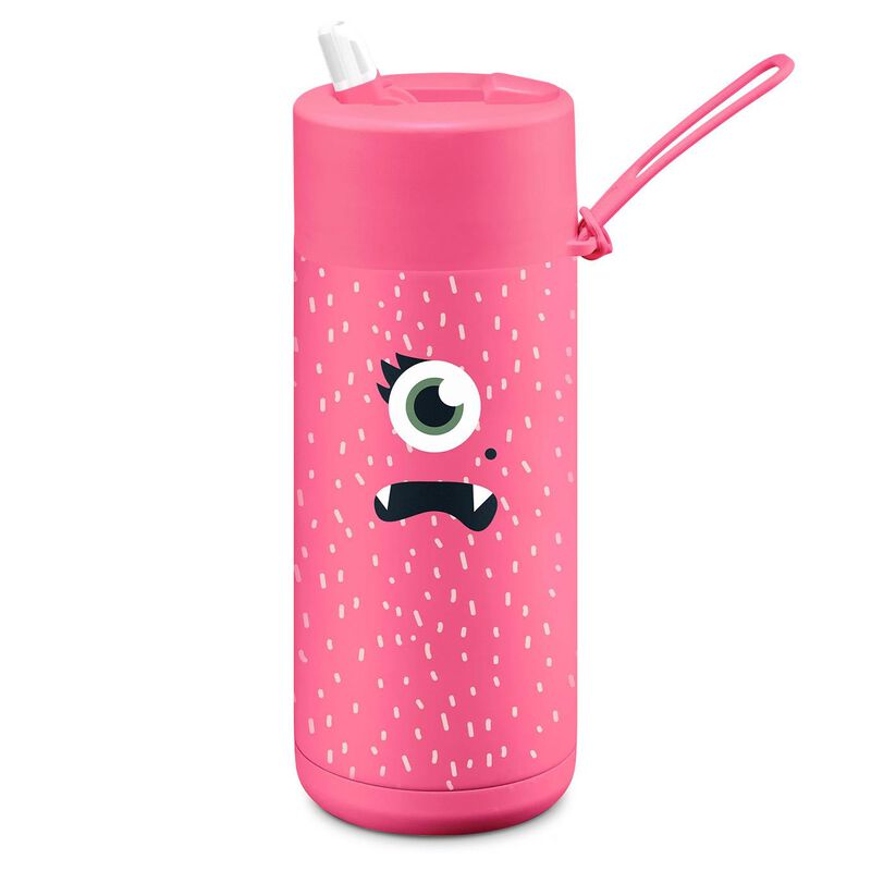 frank green franksters™ 16oz Ceramic Reusable Bottle - Neon Pink Piper image number 0